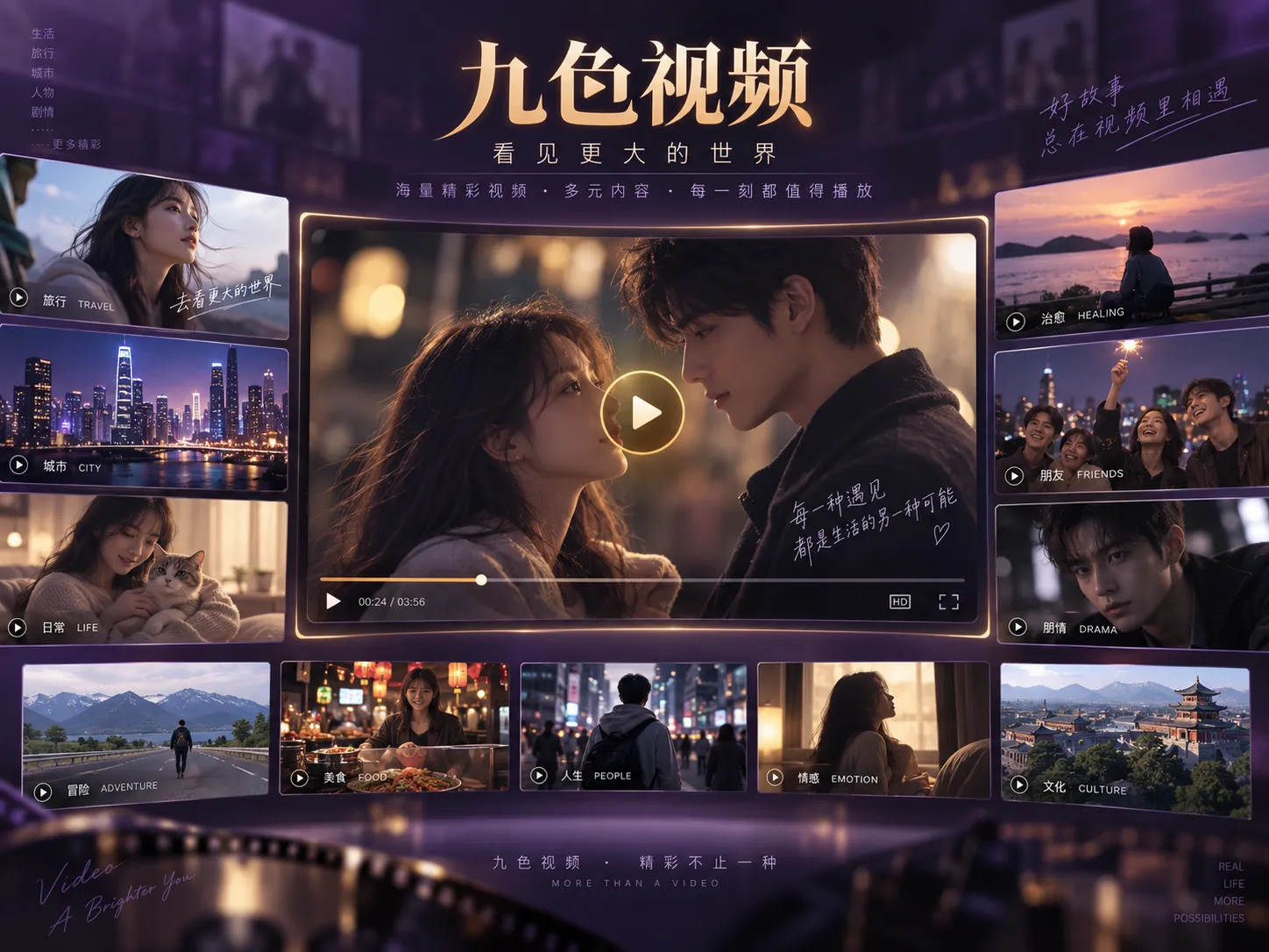 暮光长街：近景、中景和远景的信息分配视觉参考