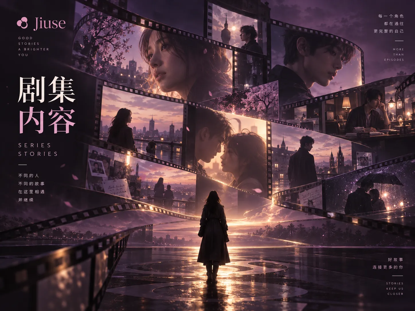 午后的旧城视觉参考
